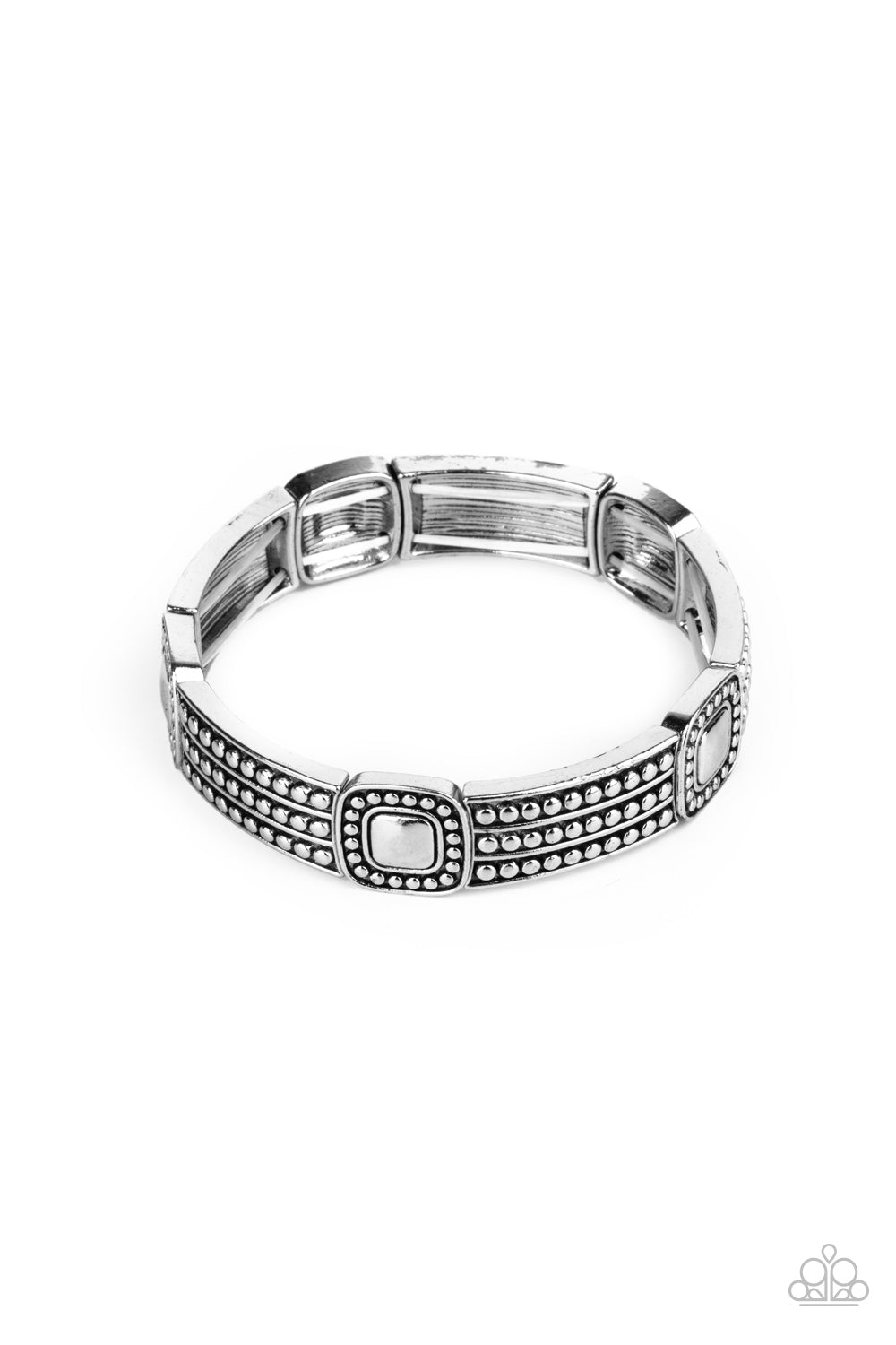 Rustic Redux - silver - Paparazzi bracelet