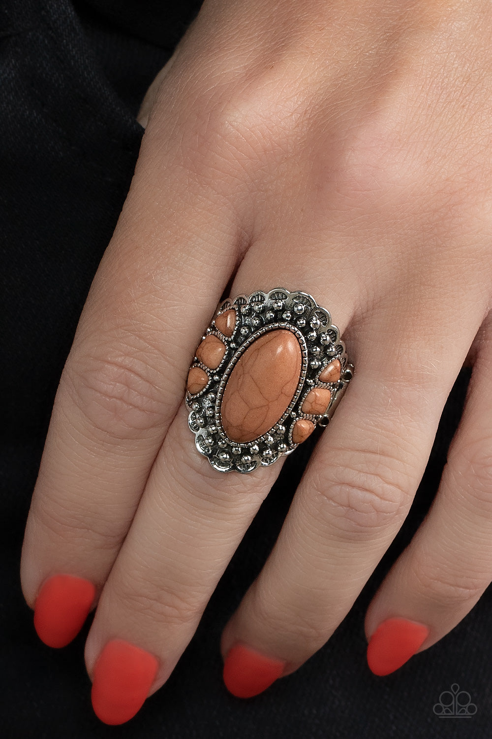 Rustler Road - brown - Paparazzi ring