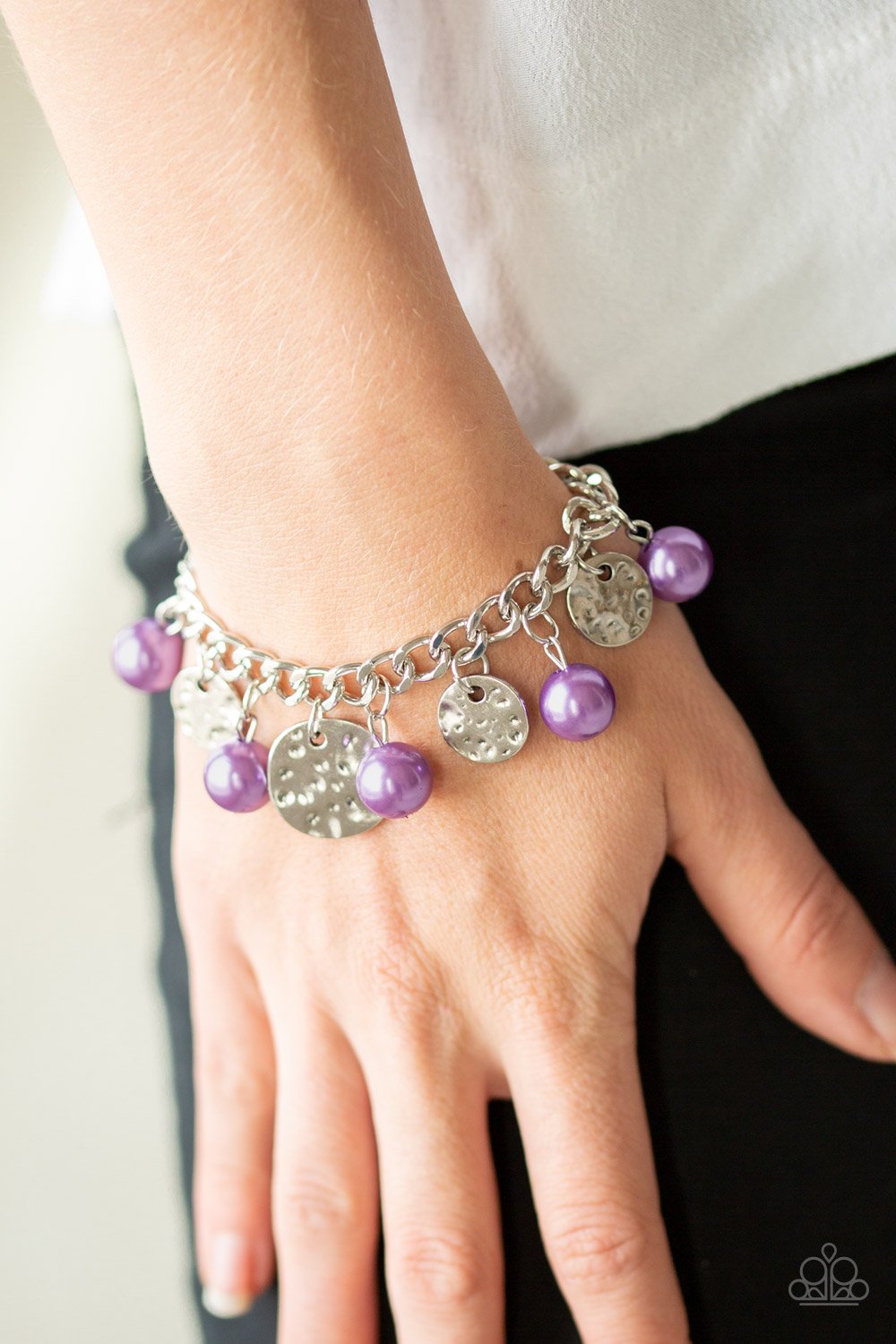 SEA In a New Light-purple-Paparazzi bracelet