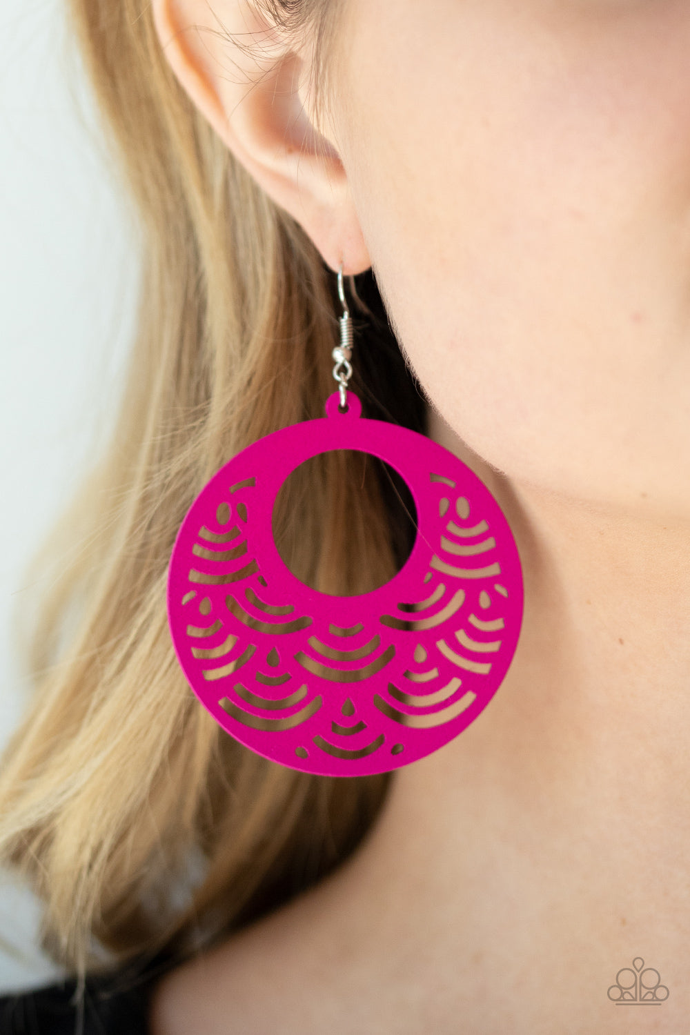 SEA le Vie! - pink - Paparazzi earrings