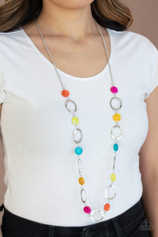 SHELL Your Soul-multi-Paparazzi necklace