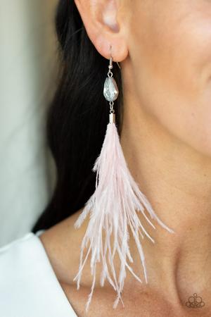 SHOWGIRL Showcase - pink - Paparazzi earrings