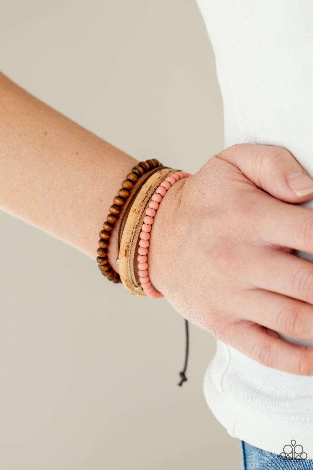 STACK To Basics - pink - Paparazzi bracelet