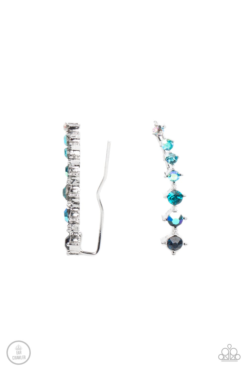 STARLIGHT Show - blue - Paparazzi earrings