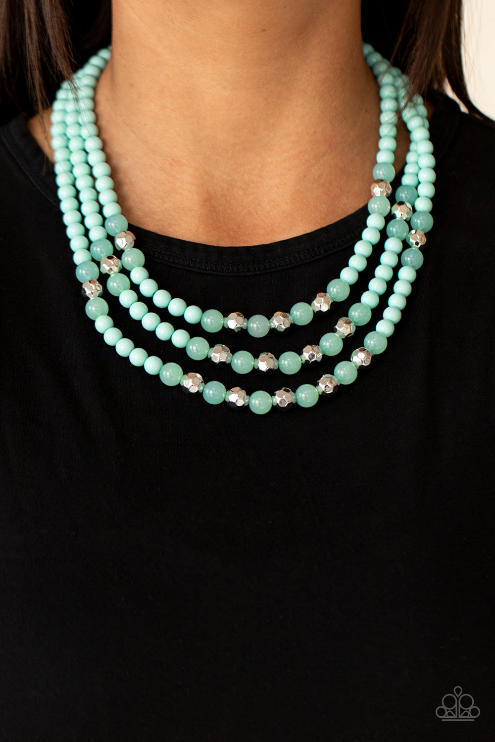 STAYCATION All I Ever Wanted - blue - Paparazzi necklace
