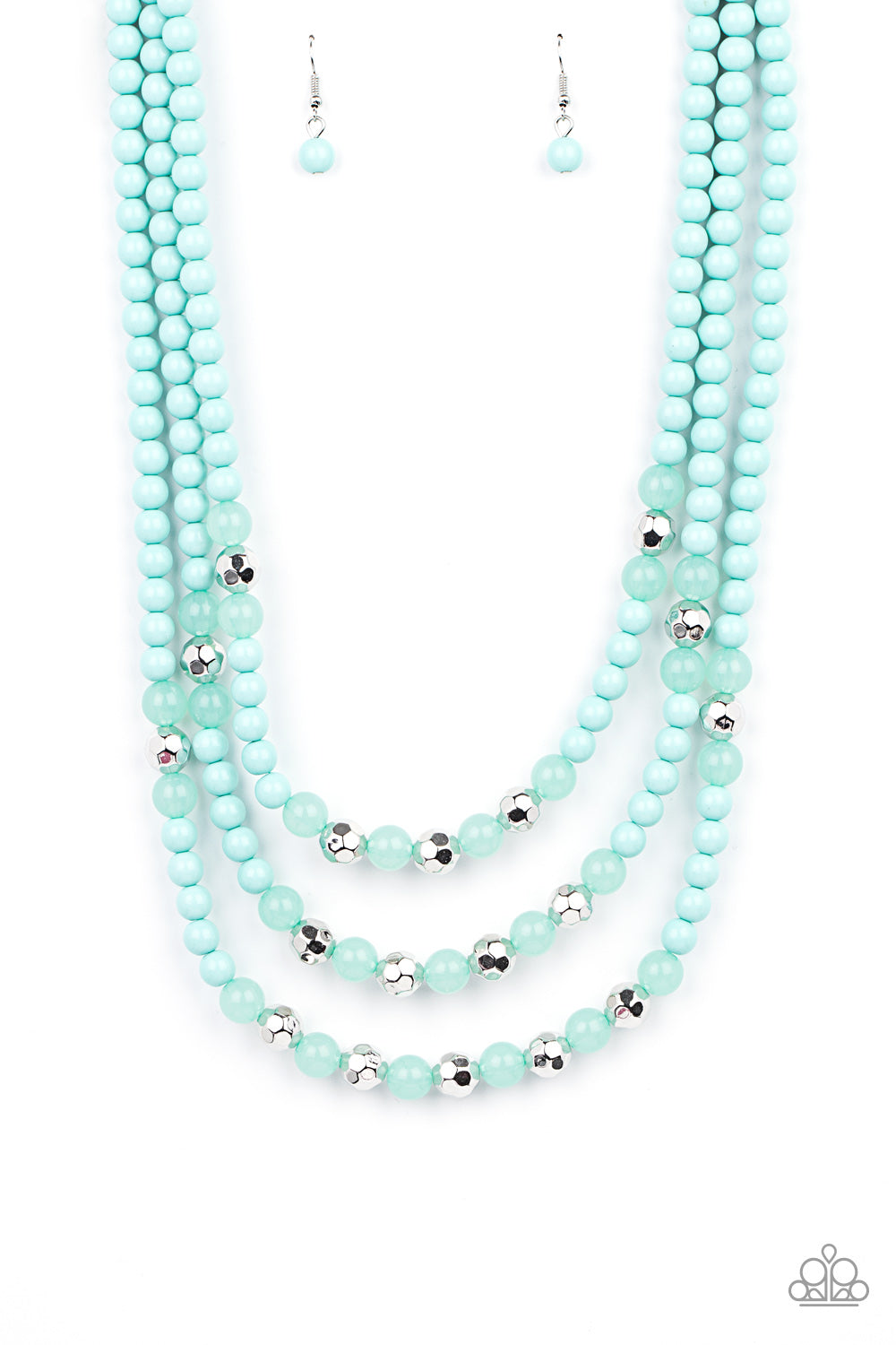 STAYCATION All I Ever Wanted - blue - Paparazzi necklace