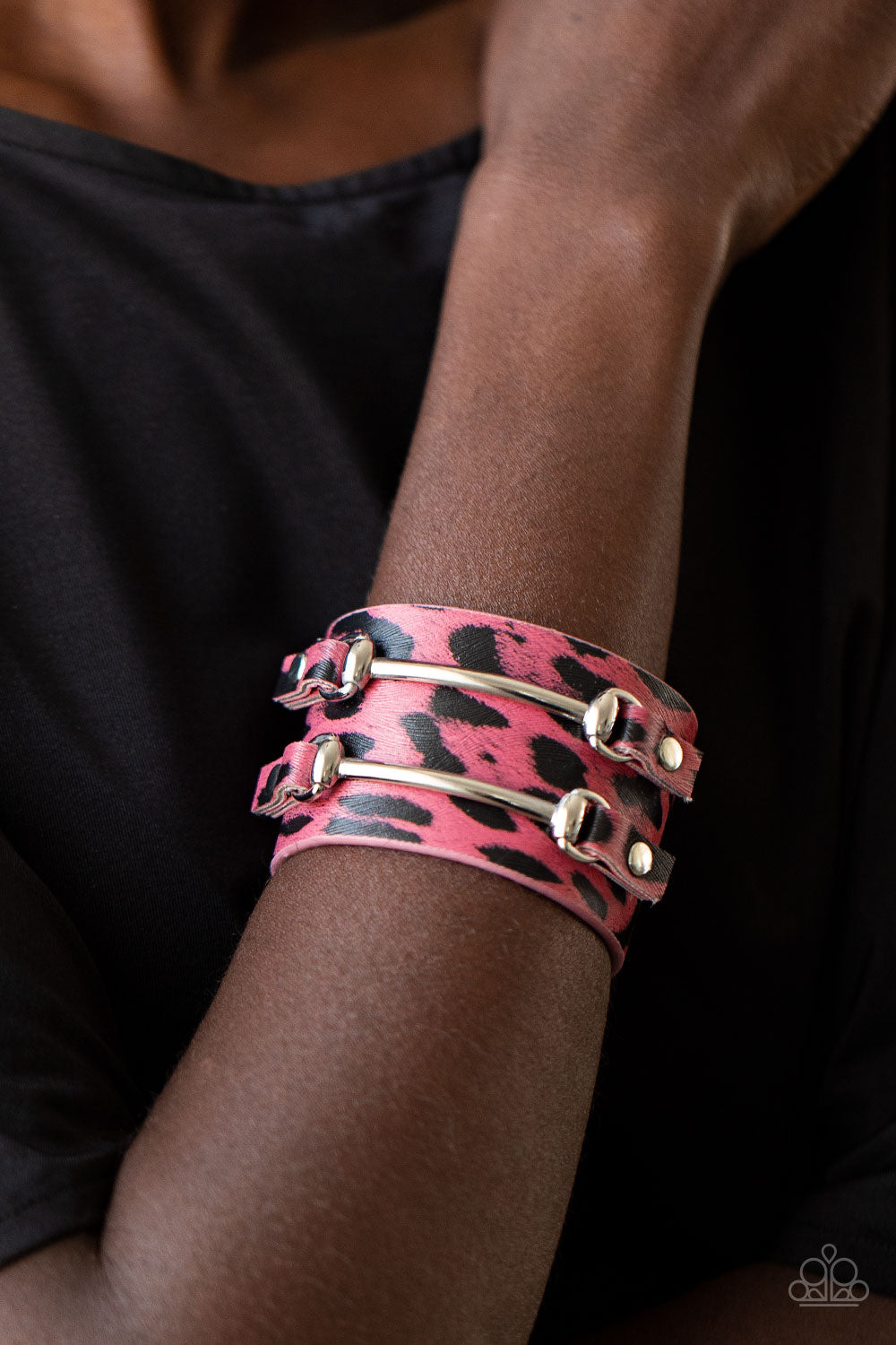 Safari Scene - pink - Paparazzi bracelet