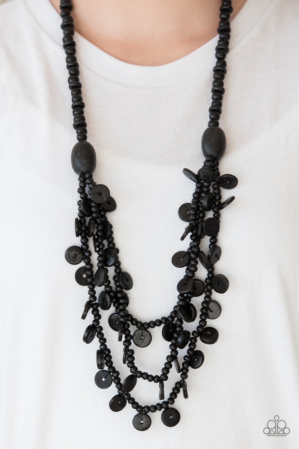 Safari Sumba - black - Paparazzi necklace