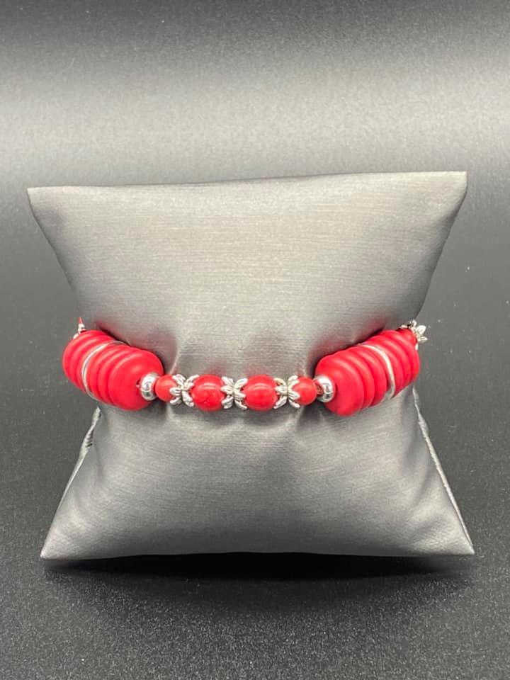 Sagebrush Serenade - red - Paparazzi bracelet