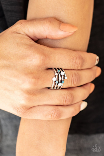 Saguaro Skies-white-Paparazzi ring