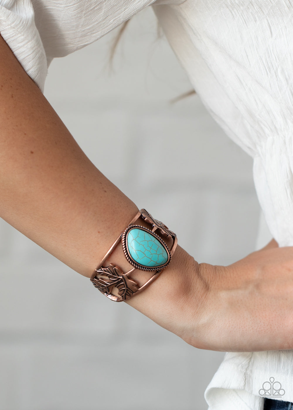 Sahara Seasons - copper - Paparazzi bracelet