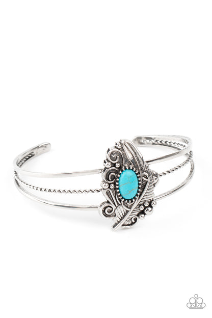 Sahara Solstice - blue - Paparazzi bracelet