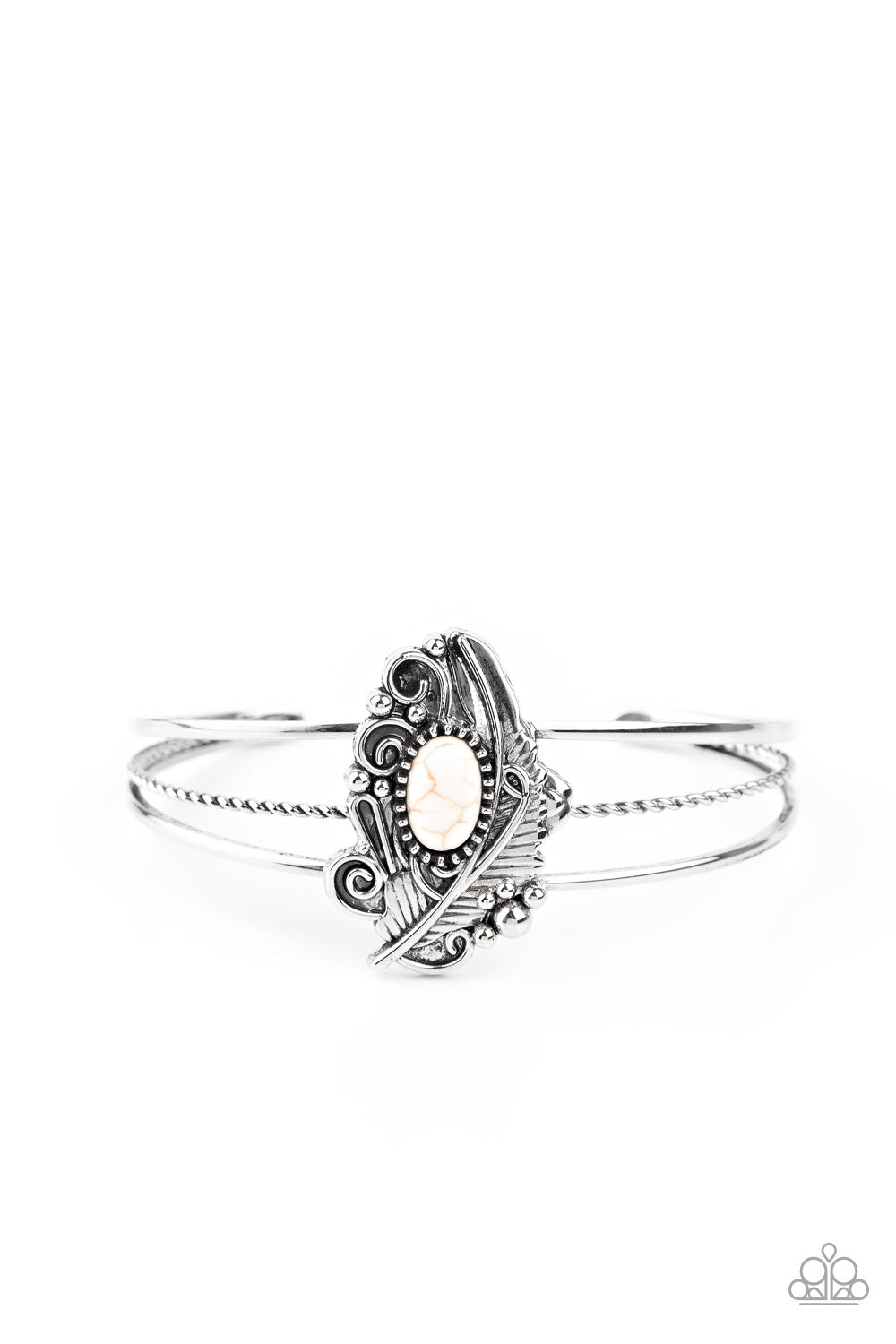 Sahara Solstice - white - Paparazzi bracelet