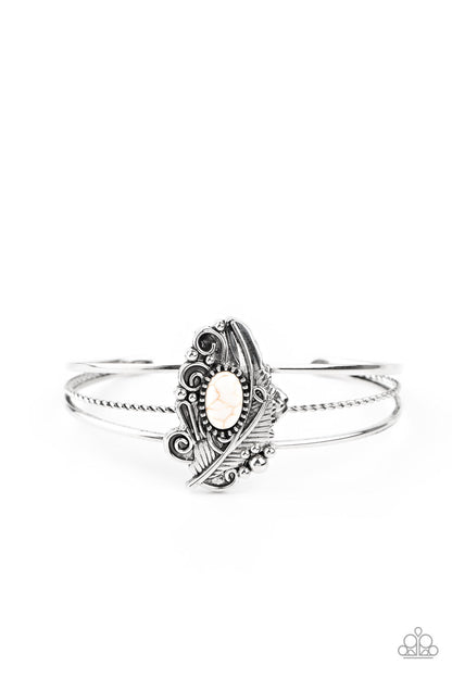 Sahara Solstice - white - Paparazzi bracelet