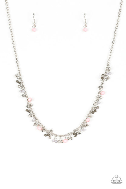 Sailing the Seven Seas - pink - Paparazzi necklace