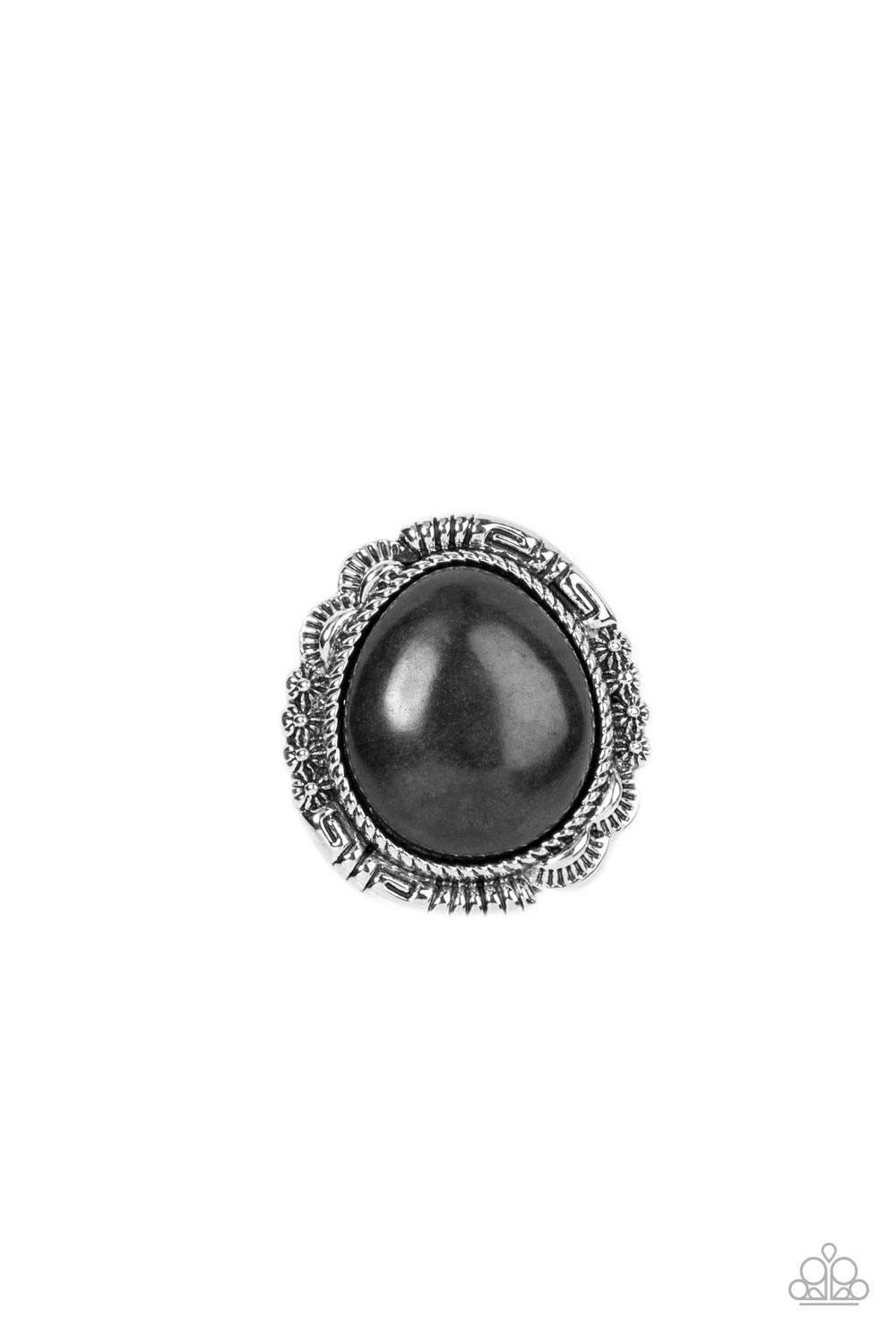 Salt of the Earth - black - Paparazzi ring