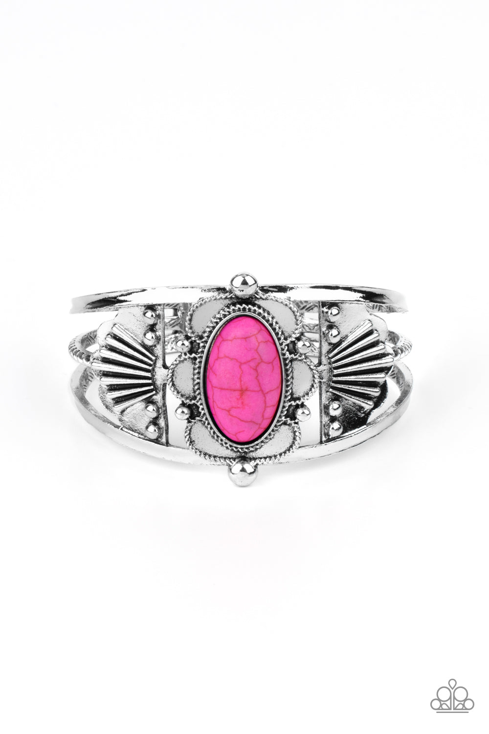 Sandstone Tundra - pink - Paparazzi bracelet