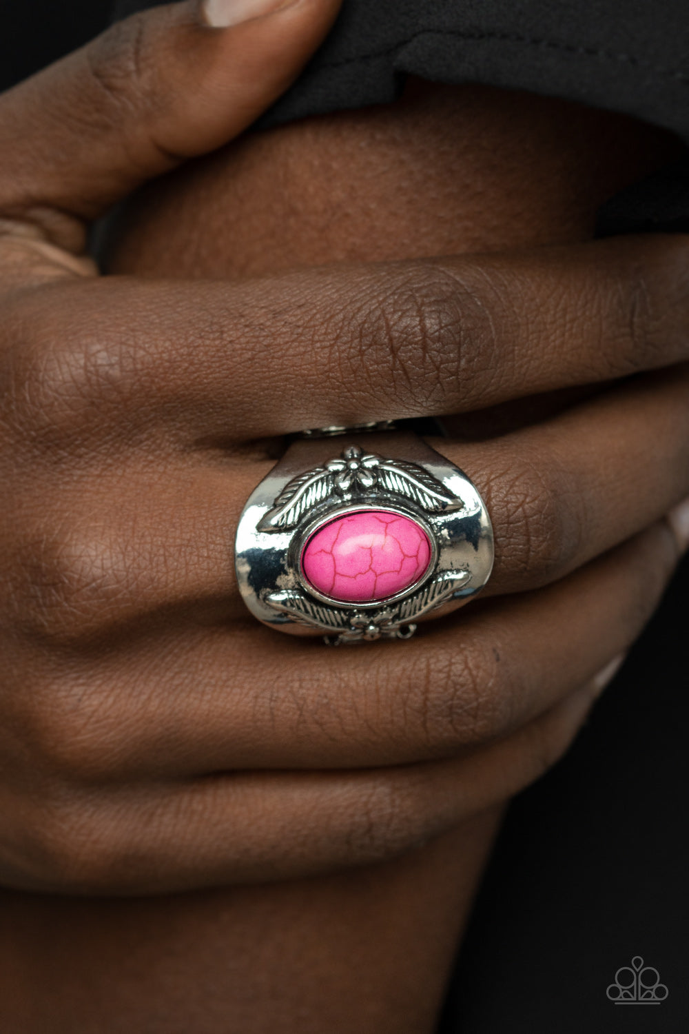 Santa Fe Sanctuary - pink - Paparazzi ring