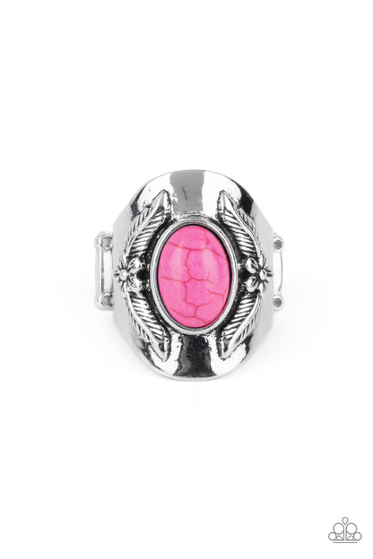 Santa Fe Sanctuary - pink - Paparazzi ring