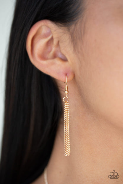 Santa Fe Simplicity - black - Paparazzi necklace