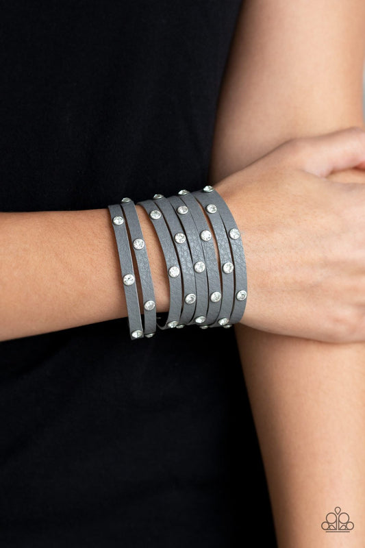 Sass Squad - silver - Paparazzi bracelet