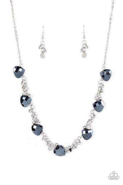 Sassy Super Nova - blue - Paparazzi necklace