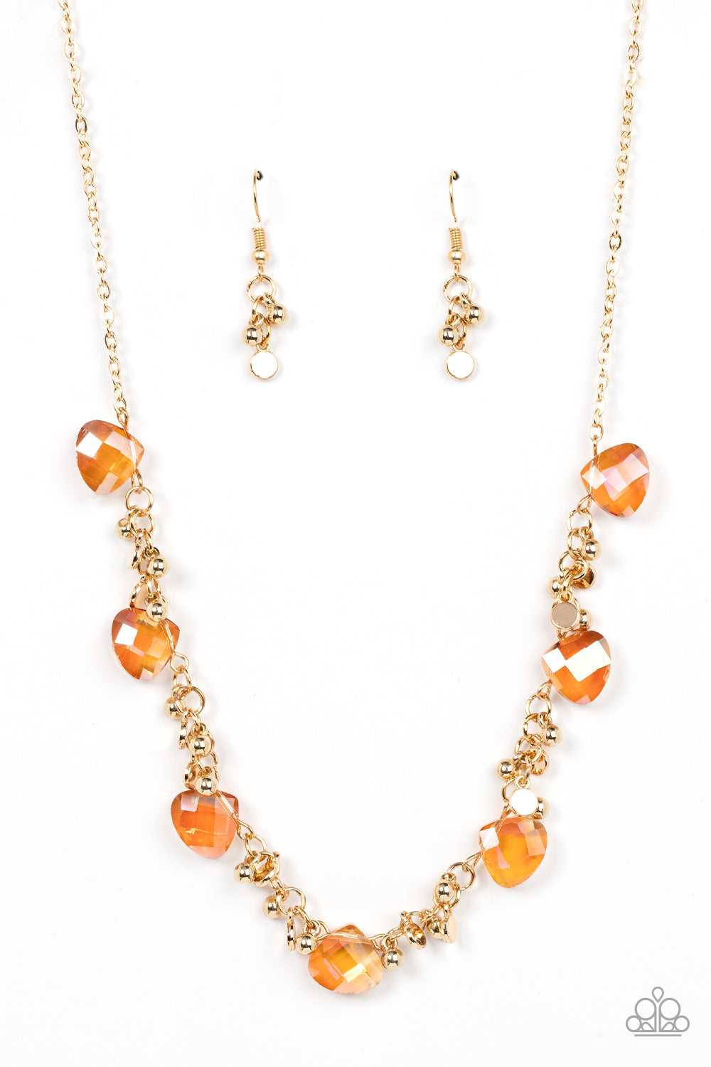 Sassy Super Nova - gold - Paparazzi necklace