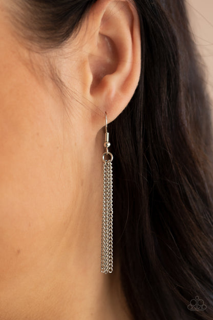 Save Your TIERS - silver - Paparazzi necklace