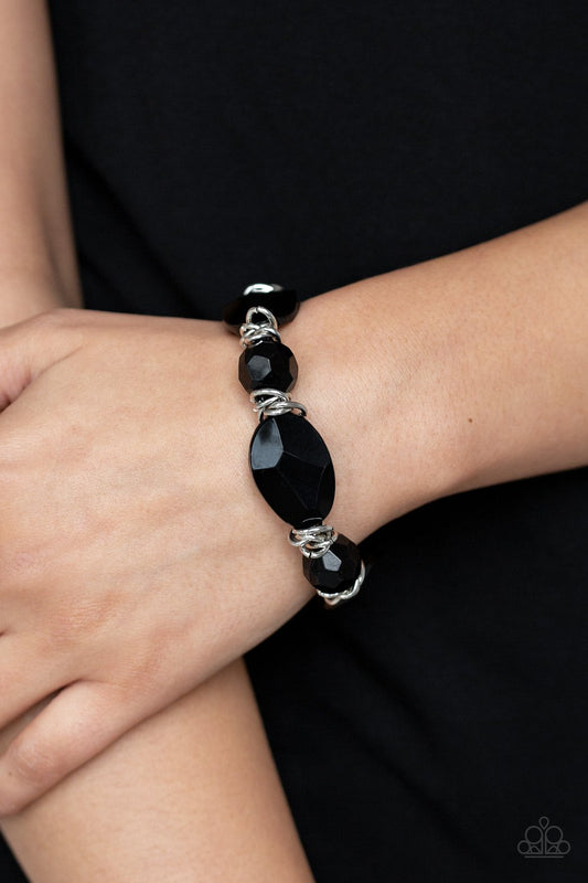 Savor the Flavor-black-Paparazzi bracelet