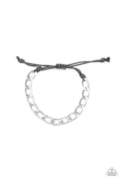 Score - silver - Paparazzi bracelet