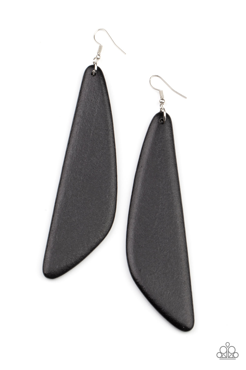 Scuba Dream - black - Paparazzi earrings