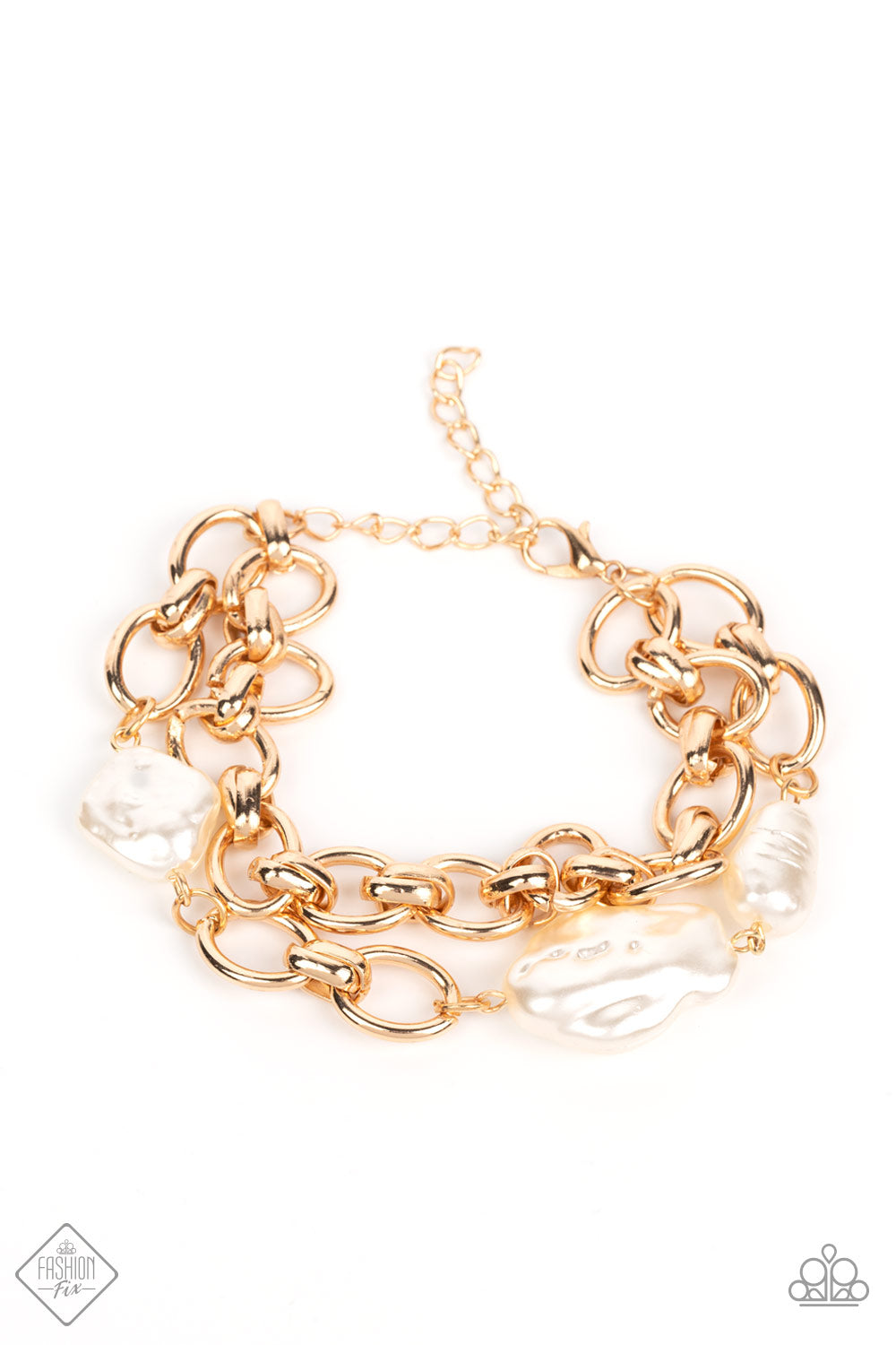 Seaside Sojourn - gold - Paparazzi bracelet