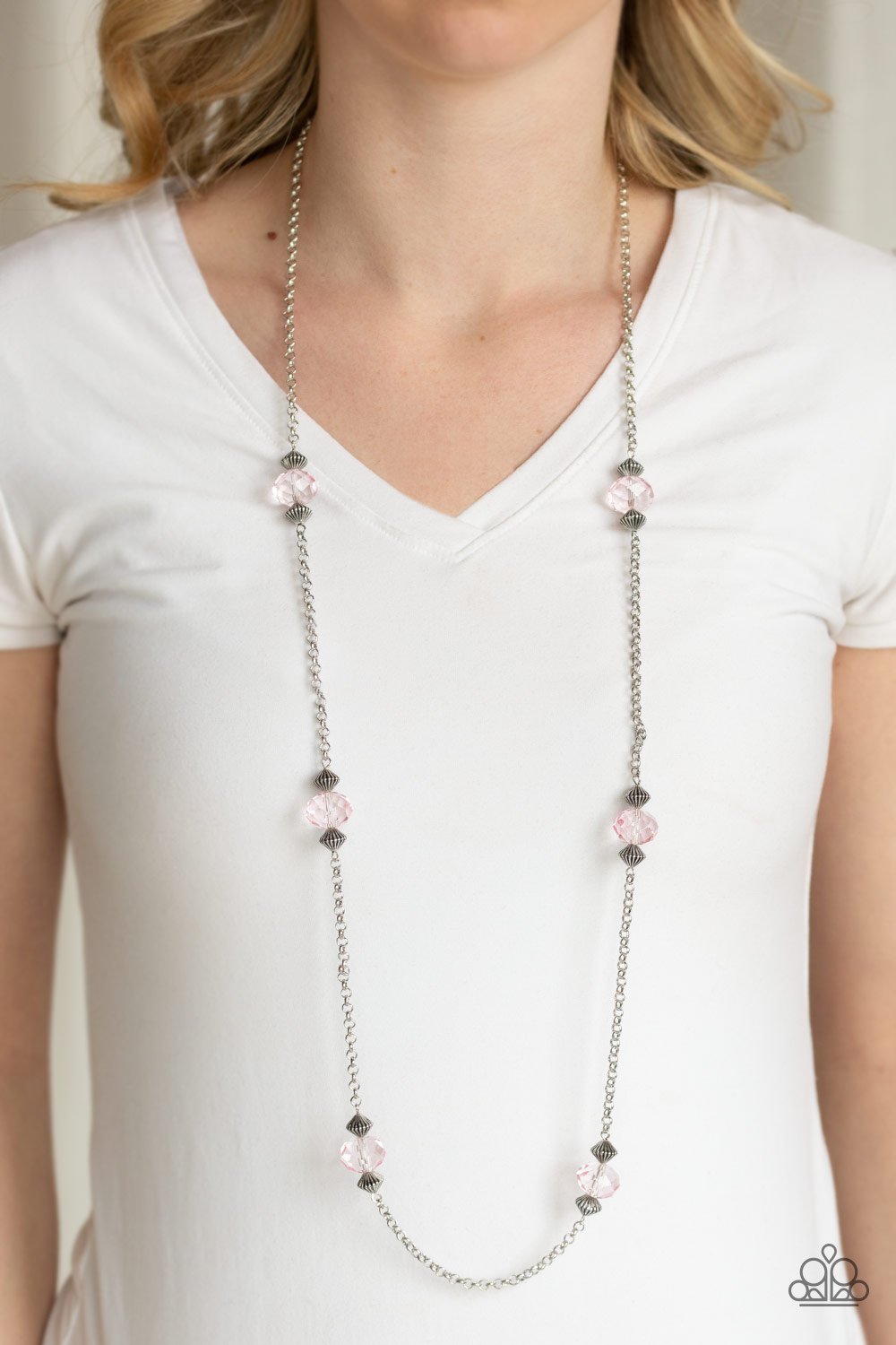Season of Sparkle - pink - Paparazzi necklace