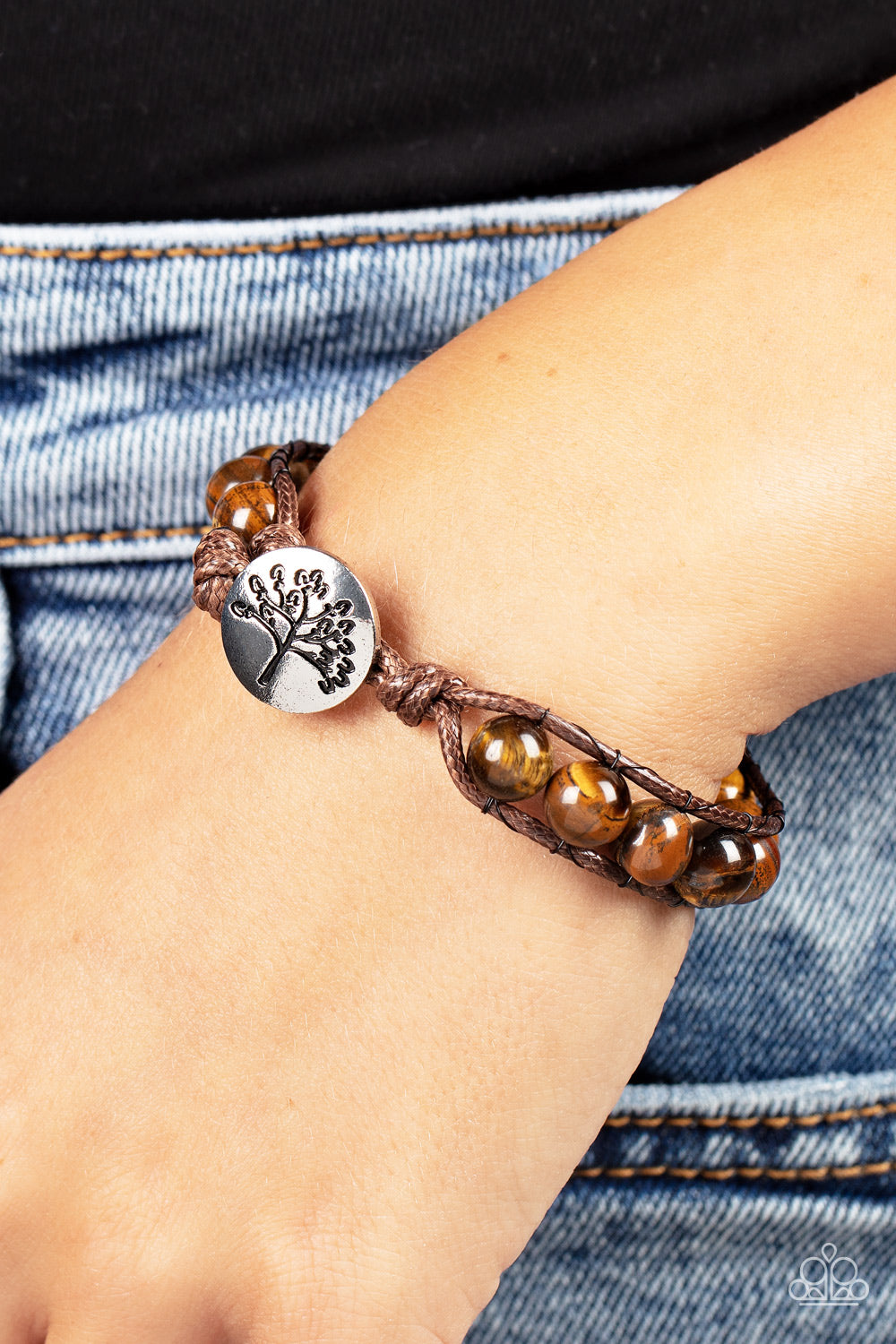 Seasonal Bounty - brown - Paparazzi bracelet