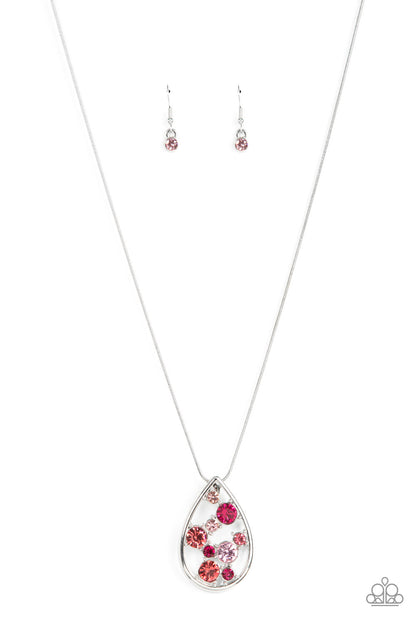 Seasonal Sophistication - pink - Paparazzi necklace