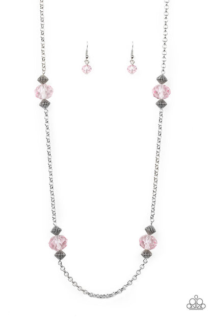 Season of Sparkle - pink - Paparazzi necklace