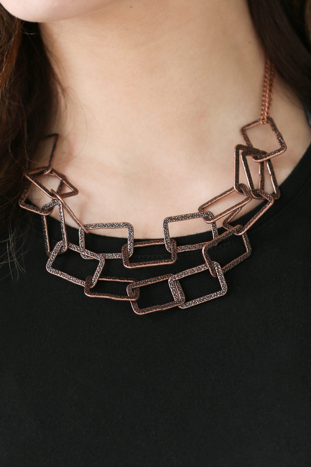 Seattle Scene - copper - Paparazzi necklace