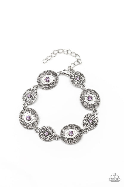 Secret Garden Glamour - purple - Paparazzi bracelet
