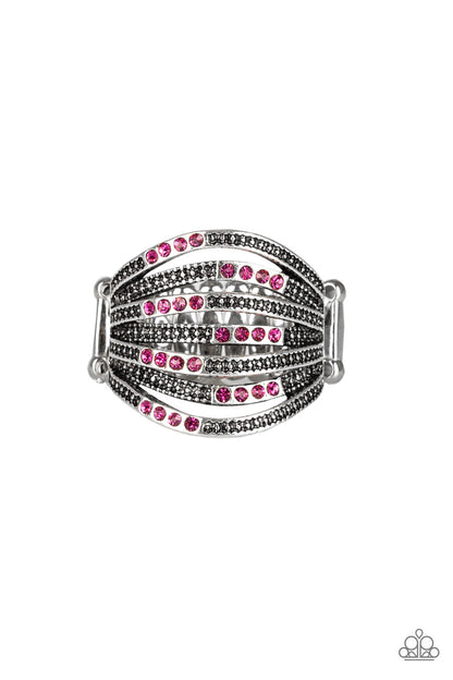 Securing My Finances - pink - Paparazzi ring