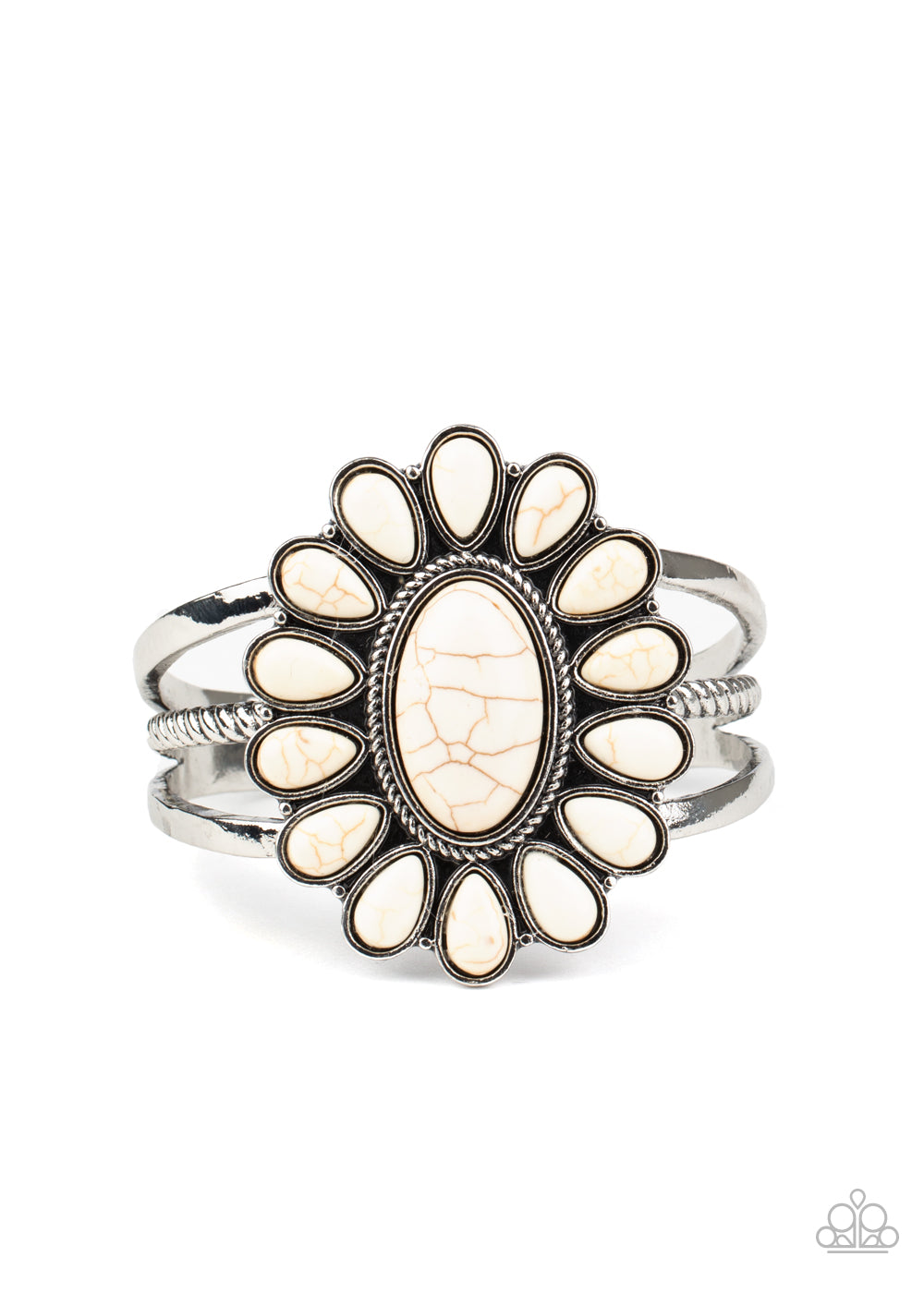 Sedona Spring - white - Paparazzi bracelet