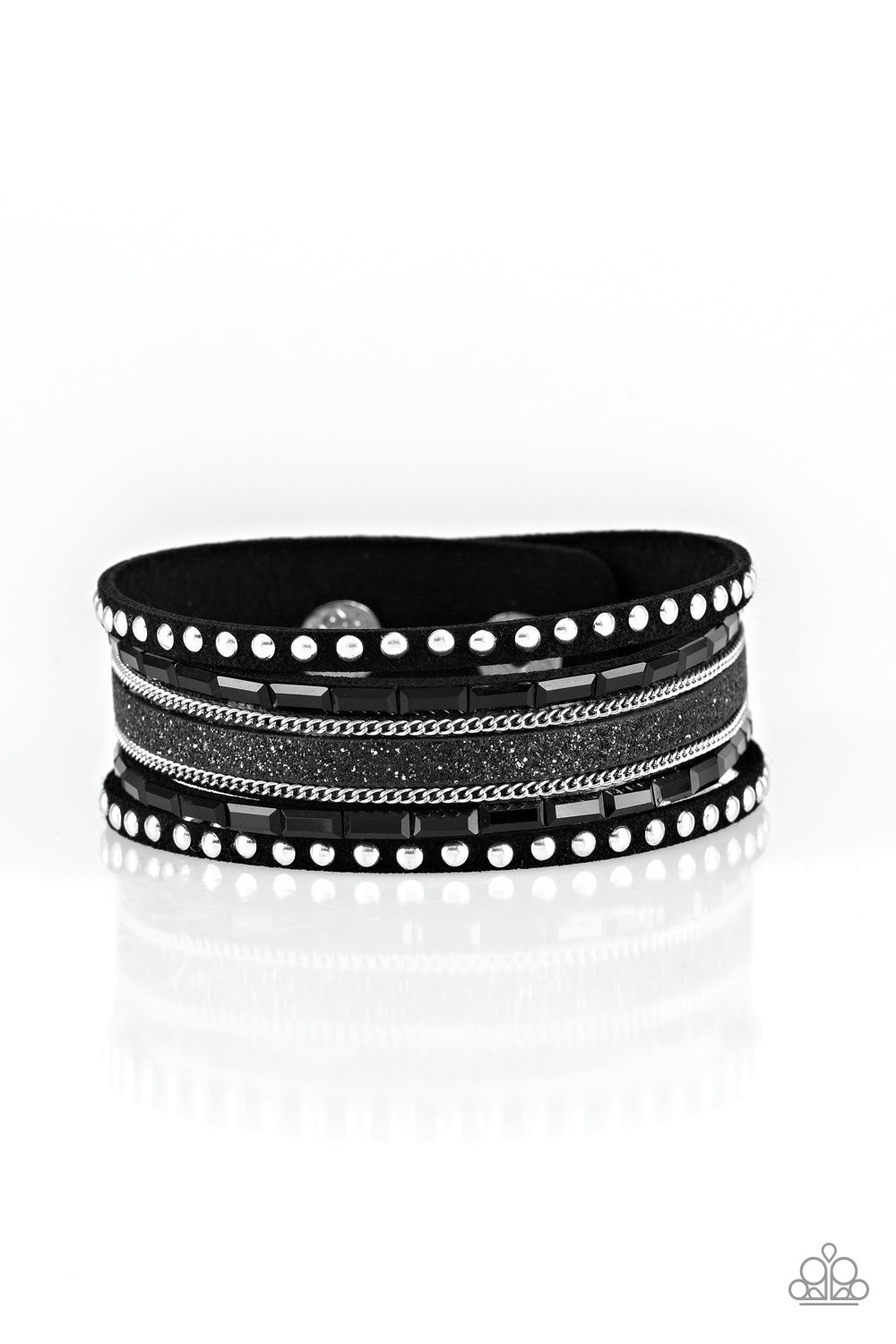 Seize the Sass - black - Paparazzi bracelet