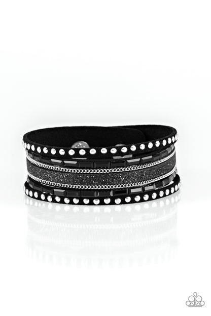 Seize the Sass - black - Paparazzi bracelet