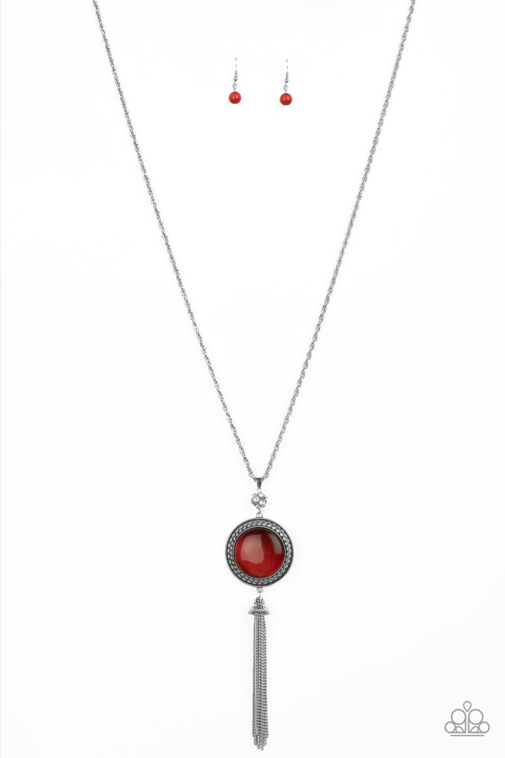 Serene Serendipity - red - Paparazzi necklace