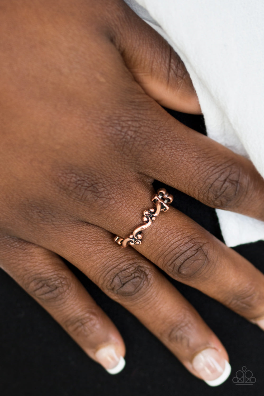 Serenely Summer - copper - Paparazzi ring