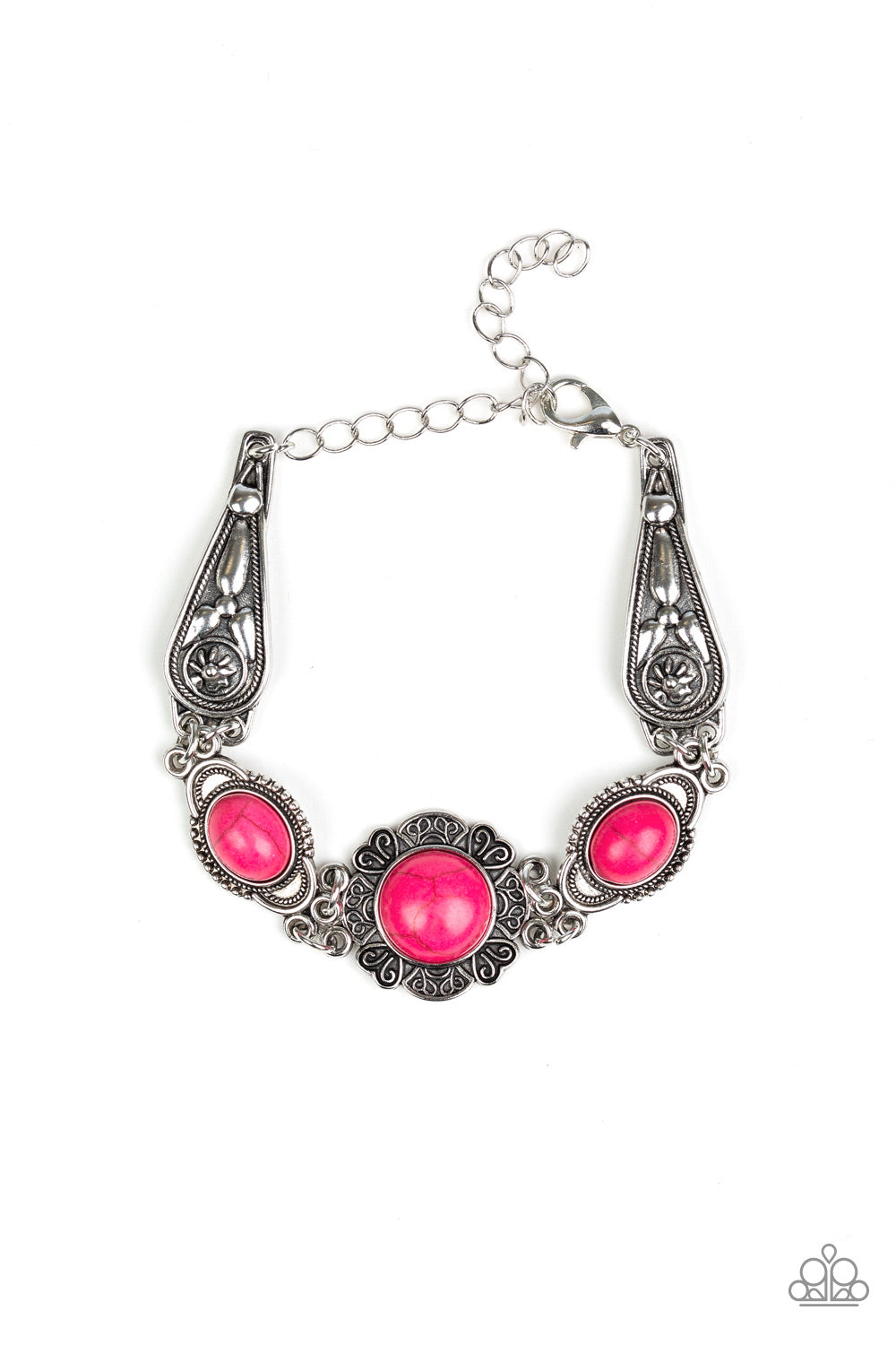 Serenely Southern - pink - Paparazzi bracelet