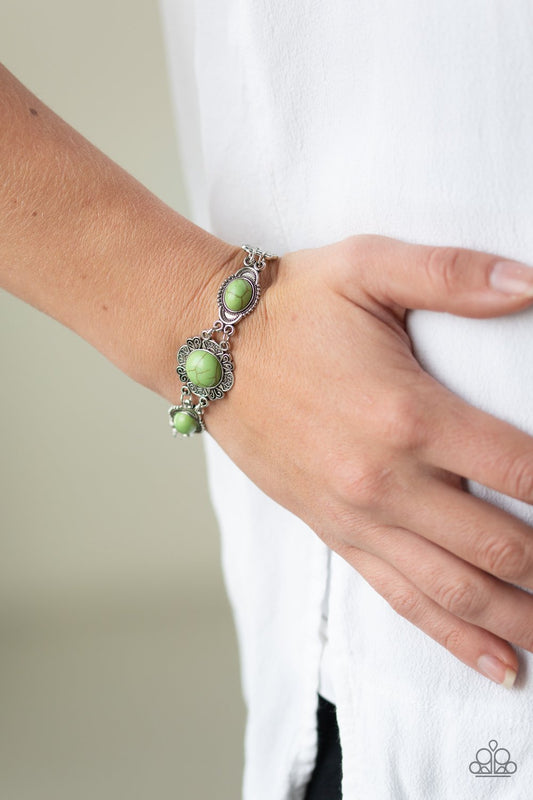 Serenely Southern-green-Paparazzi bracelet
