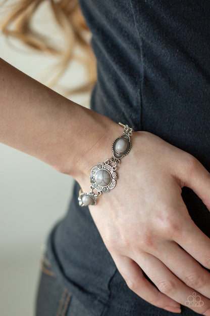 Serenely Southern-silver-Paparazzi bracelet