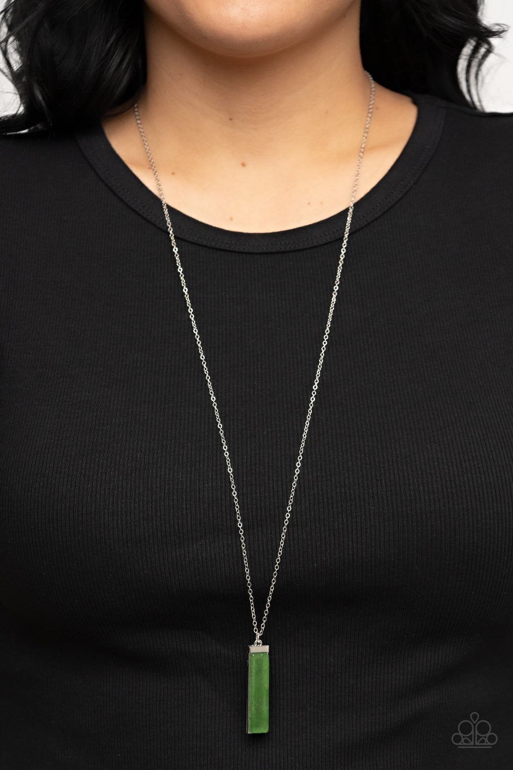 Paparazzi emerald green necklace Clearance