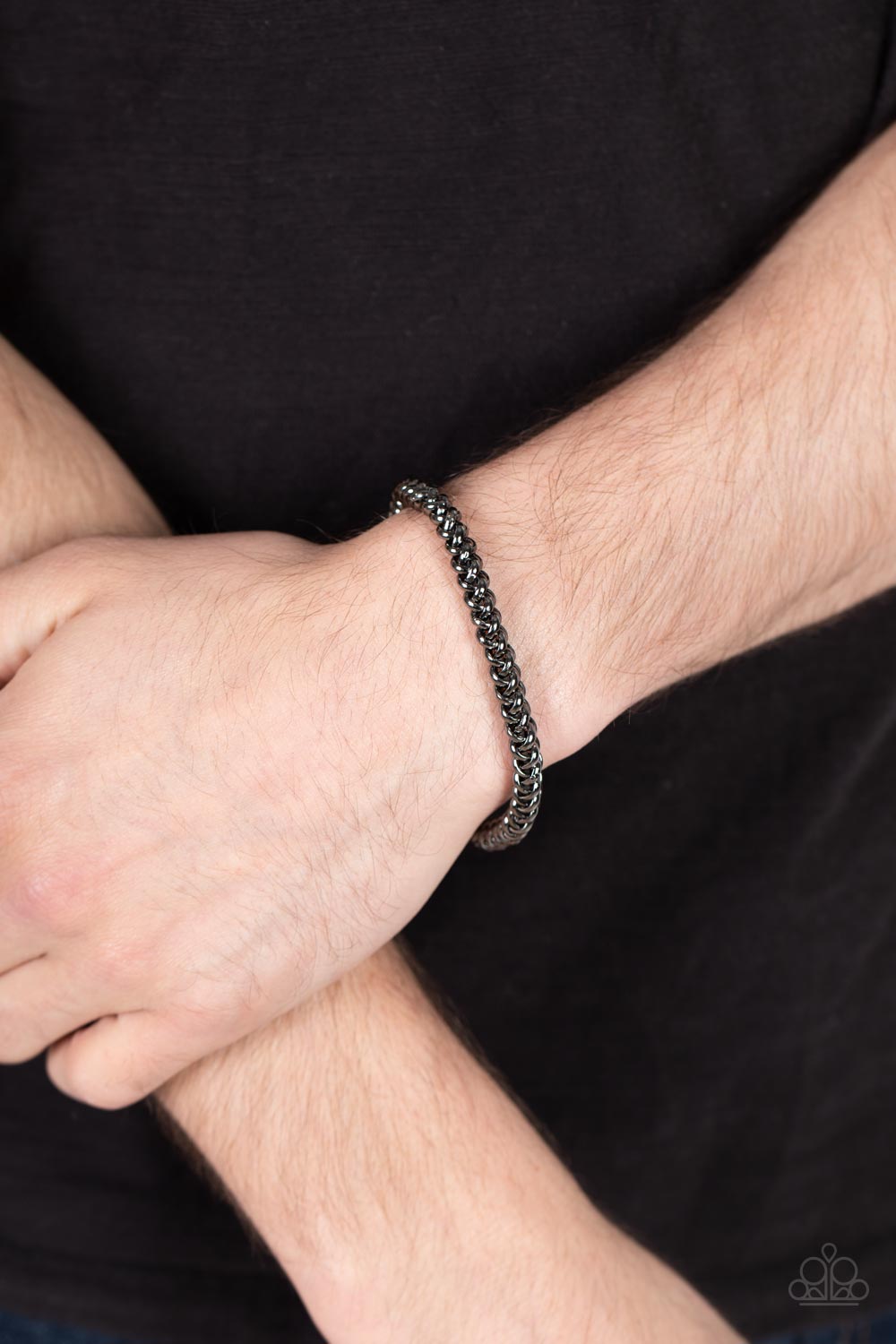 Setting The Pace - black - Paparazzi MENS bracelet