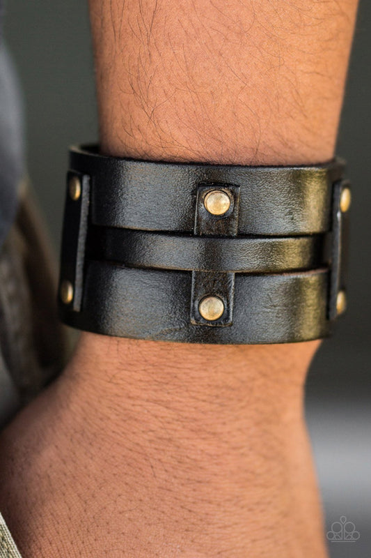 Shark Bait-black-Paparazzi bracelet